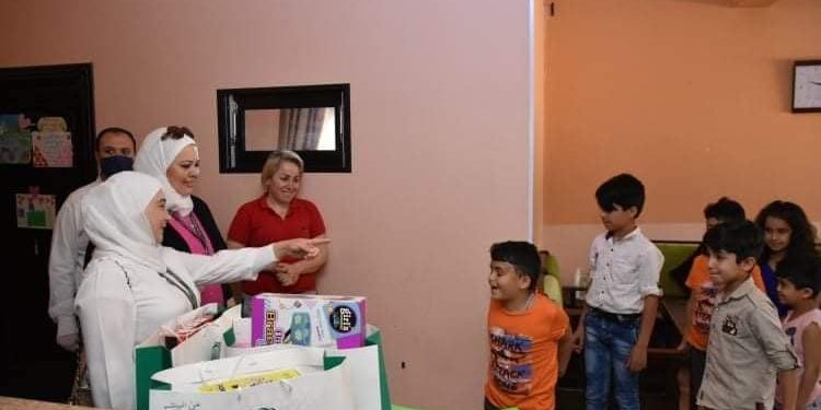 بنك سورية الدولي الإسلامي يزور قرى الأطفال SOS