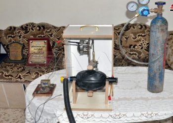 ابتكار جهاز تنفس اصطناعي إسعافي بالسويداء سهل الاستخدام