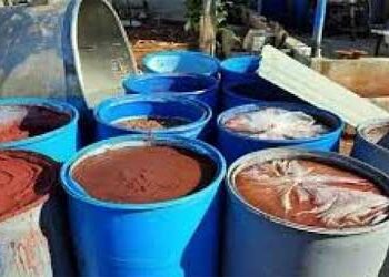 ضبط 100 طن من رب البندورة غير صالحة للاستهلاك البشري في حلب