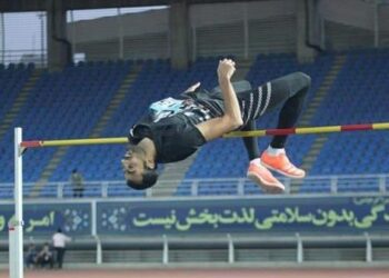 لاعب منتخب سورية لألعاب القوى مجد الدين غزال يحرز ذهبية لقاء إيران الدولي في مسابقة الوثب العالي