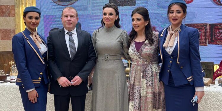 أجنحة الشام للطيران الراعي الإستراتيجي لفعالية معرض #سورية أم الكل# الذي يقيمه مشروع “أرتيزانا سورية” في فندق أفاميا الشام في محافظة حماة.