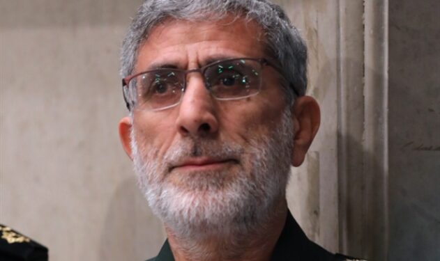 قاآني: ننصح الصهاينة بالعودة إلى بيوتهم في أوروبا وأميركا