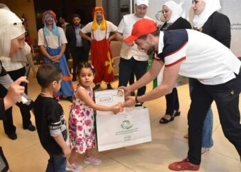 بنك سورية الدولي الإسلامي يقيم مادبة إفطار لأطفال SOS