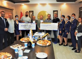 تقديراً لإنجازه الأولمبي .. شركة أجنحة الشام للطيران تُكّرم الرباع الرياضي معن أسعد