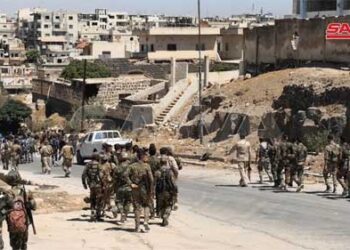 وحدات الجيش تدخل منطقة درعا البلد وتبدأ تثبيت بعض النقاط في إطار اتفاق التسوية الذي طرحته الدولة