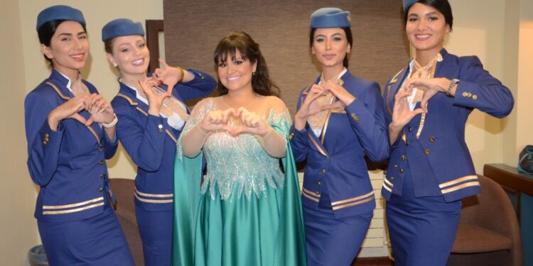 أجنحة الشام للطيران داعمة وراعية لحفل الفنانة السورية “وعد البحري” على مسرح دار الأسد للثقافة والفنون أوبرا – دمشق.