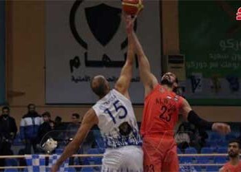 فوز الوحدة على الجلاء بدوري كرة السلة للرجال