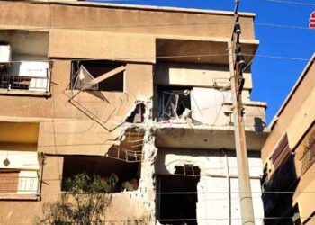 عدوان إسرائيلي على محيط دمشق ..و أضرار في منازل مدنيين بقدسيا