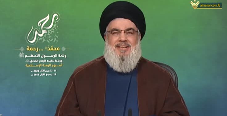 السيد نصر الله: نحن أمام ساعات حاسمة بملف الترسيم.. وكمقاومة ننتظر الموقف الرسمي اللبناني