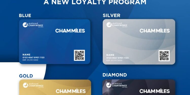 أجنحة الشام للطيران تُطلق برنامج الولاء الجديد “شام مايلز”